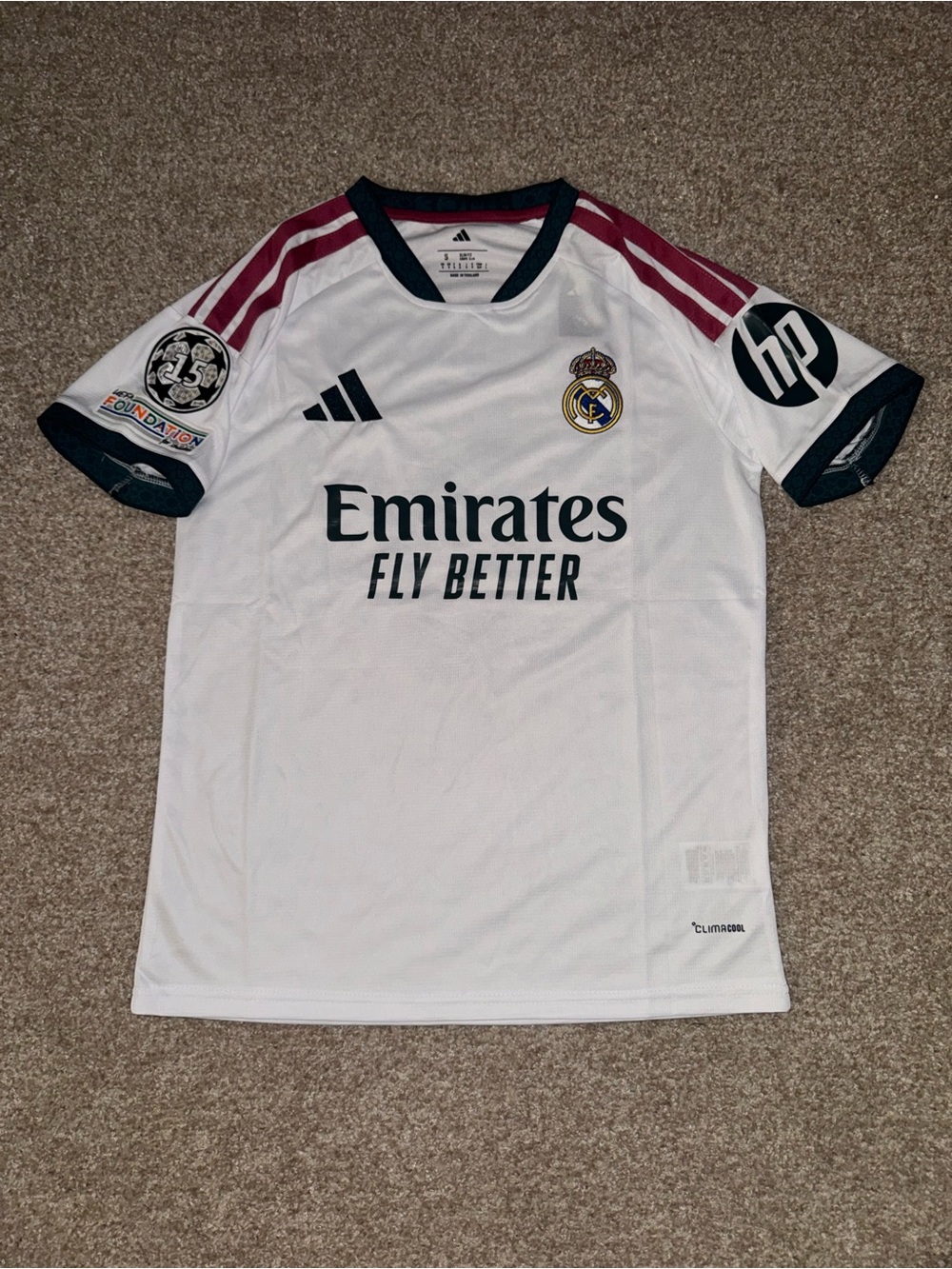 Adidas Real Madrid 2026-2027 Bellingham #5 Men’s Fan Version Home Soccer Jersey🆕 - Picture 8 of 9